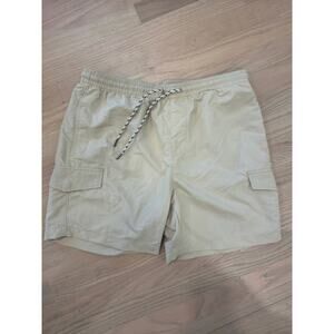 Original Use Men's Woven Cargo Unlined Shorts 6.5" Tan Khaki size M
